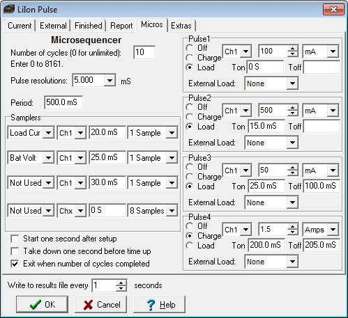 Battery-Microsequencer